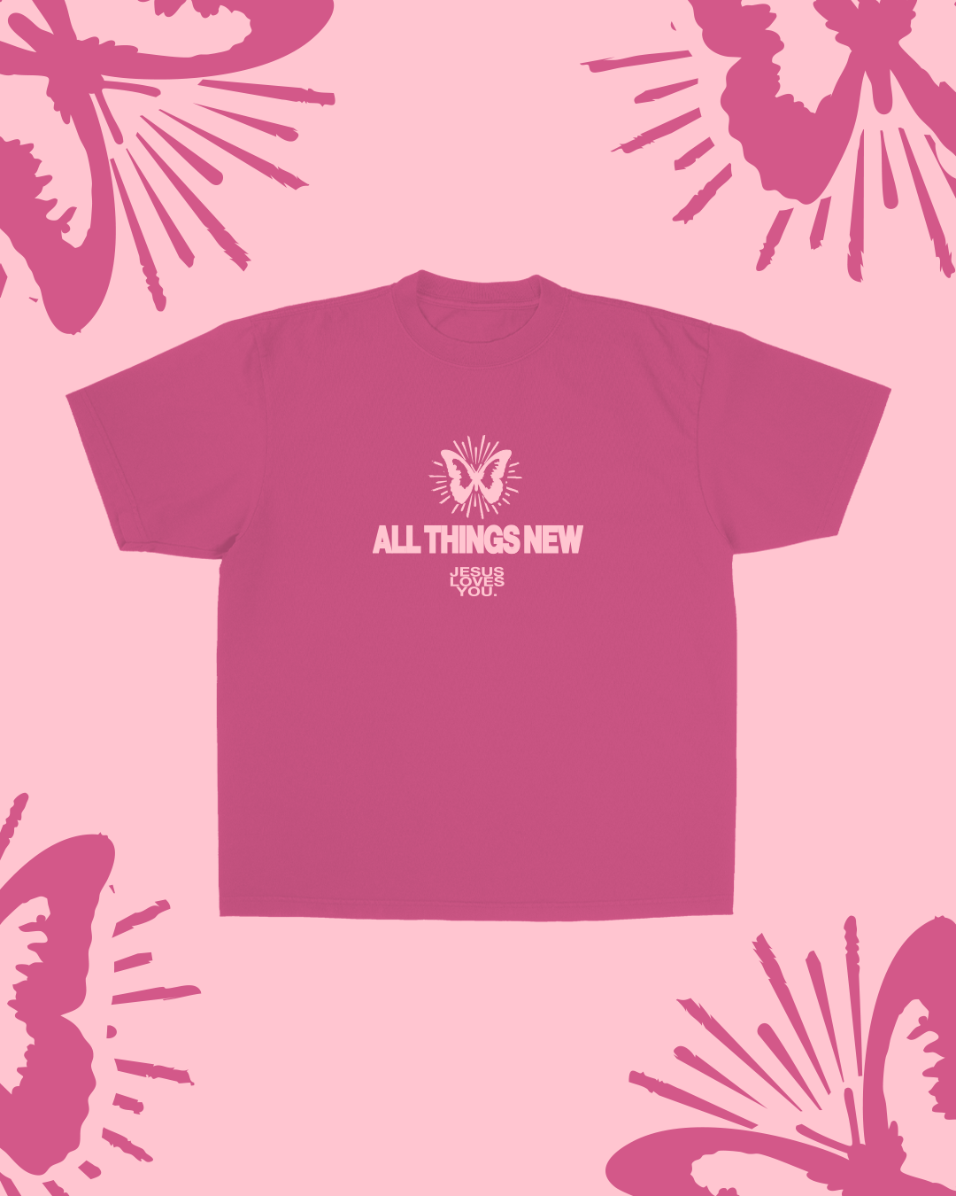NEW || "All Things New" Tee: M