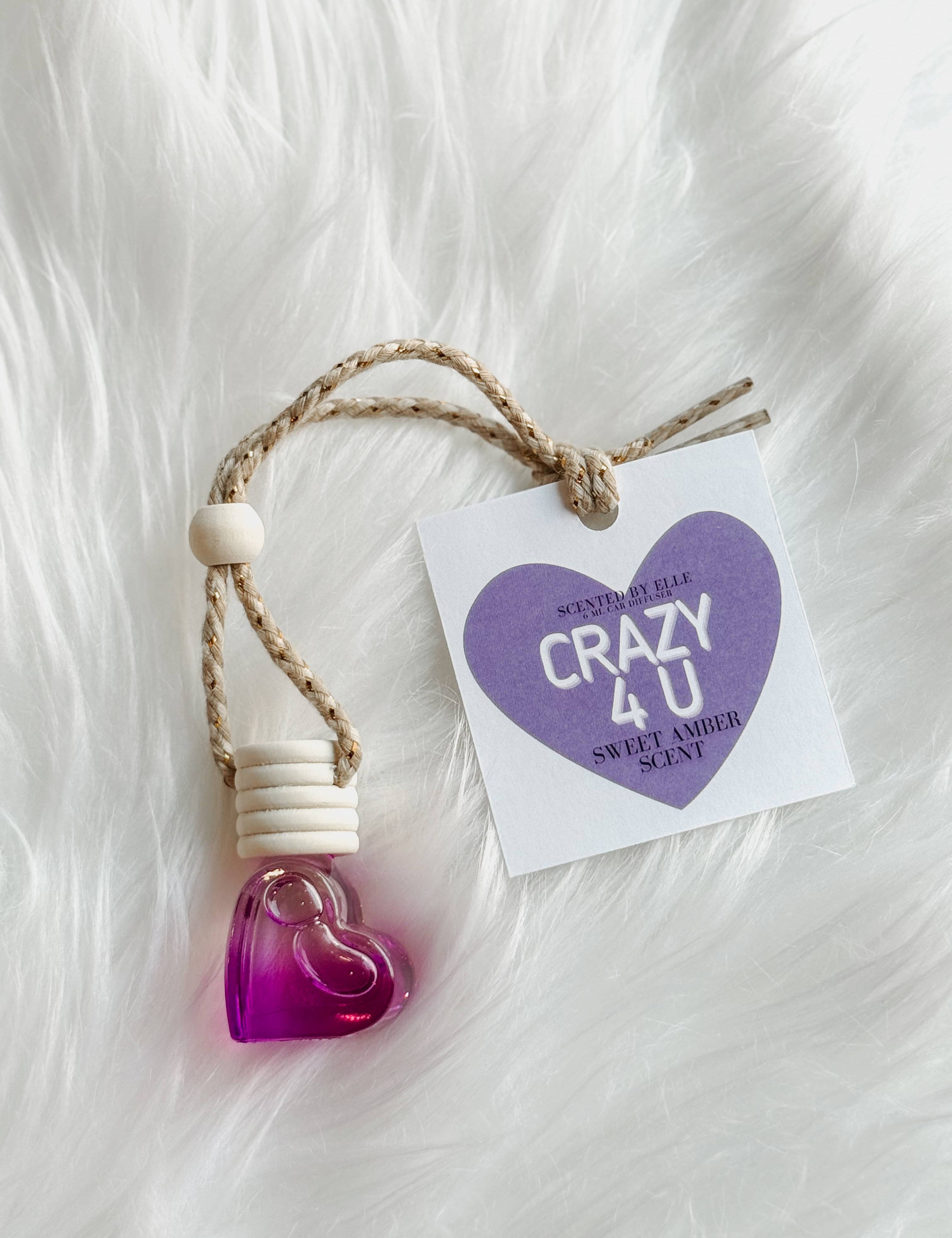 Valentine Car Diffuser - CRAZY 4 U