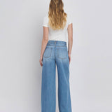 SUPER HIGH RISE WIDE LEG JEANS V3567: KUDOS / 31