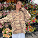 What a Friend in Jesus Camo Shacket: XS