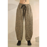 Printed French Terry Pants: Camo B / L