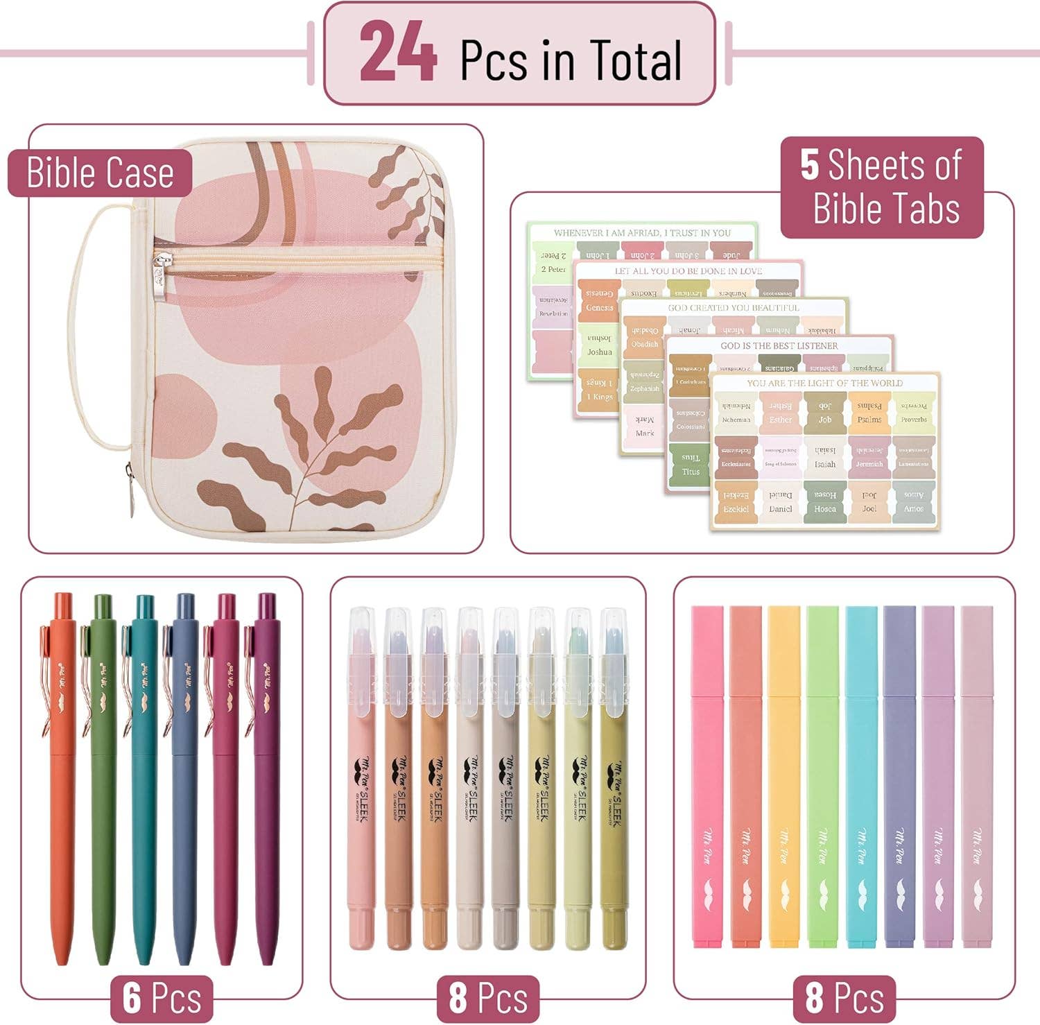 Mr. Pen 24 PCS Bible Journaling Kit