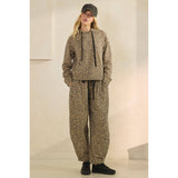 Printed French Terry Pants: Camo B / M