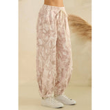 Printed French Terry Pants: Camo B / M