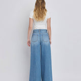 SUPER HIGH RISE WIDE LEG JEANS V3567: KUDOS / 27