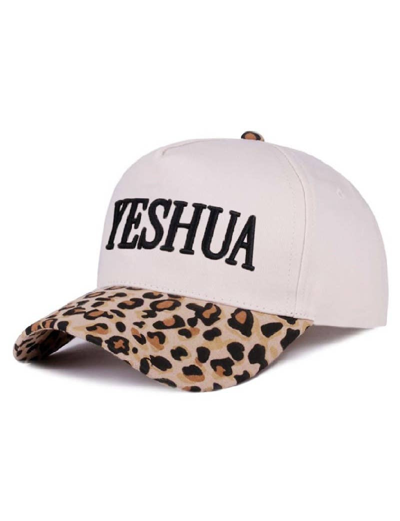 ..1014 Yeshua Feelings Two Tone Canvas Cotton Cap SI-28858: FLORAL-189791 / OS