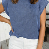 Spring 2026Twisted Rib Wide Sleeve Crew Neck T Shirt (S-2XL): Sepia Rose / S