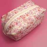 STRAWBERRY WESTERN BOW MAKEUP COSMETIC POUCH BAG | 40P544: BOW PINK