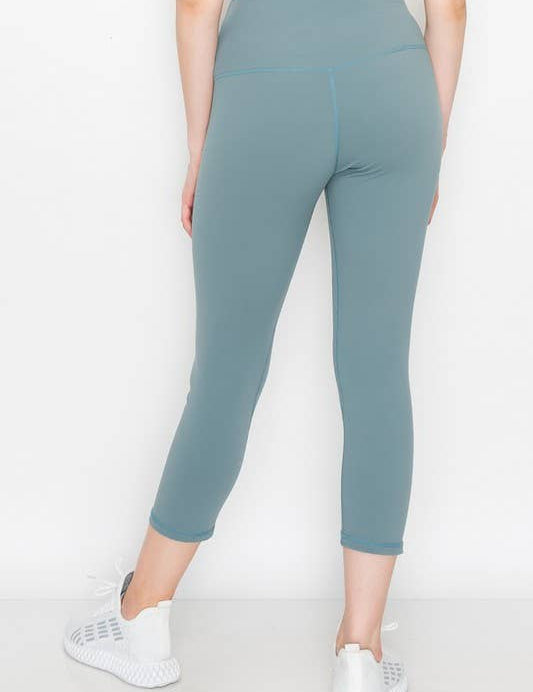 Buttery Soft Capri Activewear Leggings
