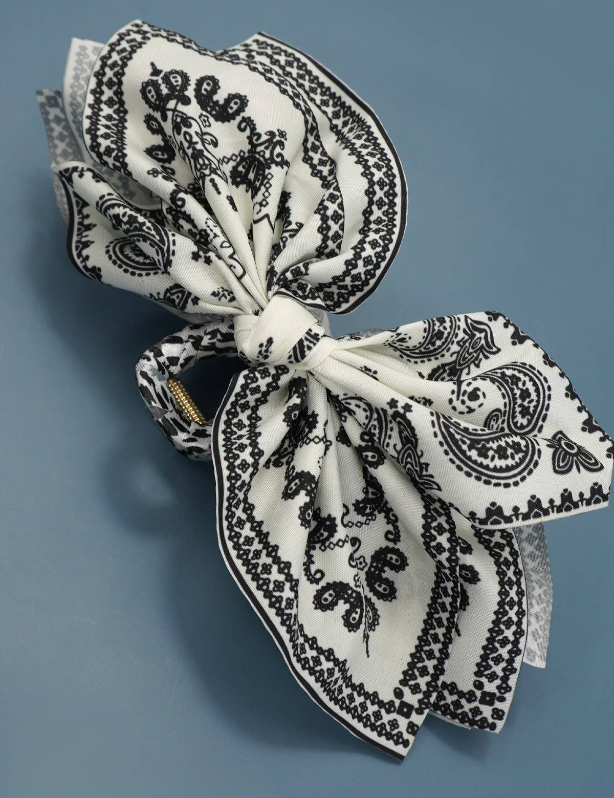PAISLEY BOHO VINTAGE HAIR CLAW CLIPS | 40H913