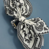 PAISLEY BOHO VINTAGE HAIR CLAW CLIPS | 40H913