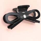 LARGE CUTE BOW RIBBON RHINESTONE HAIR CLAW CLIPS | 40H810