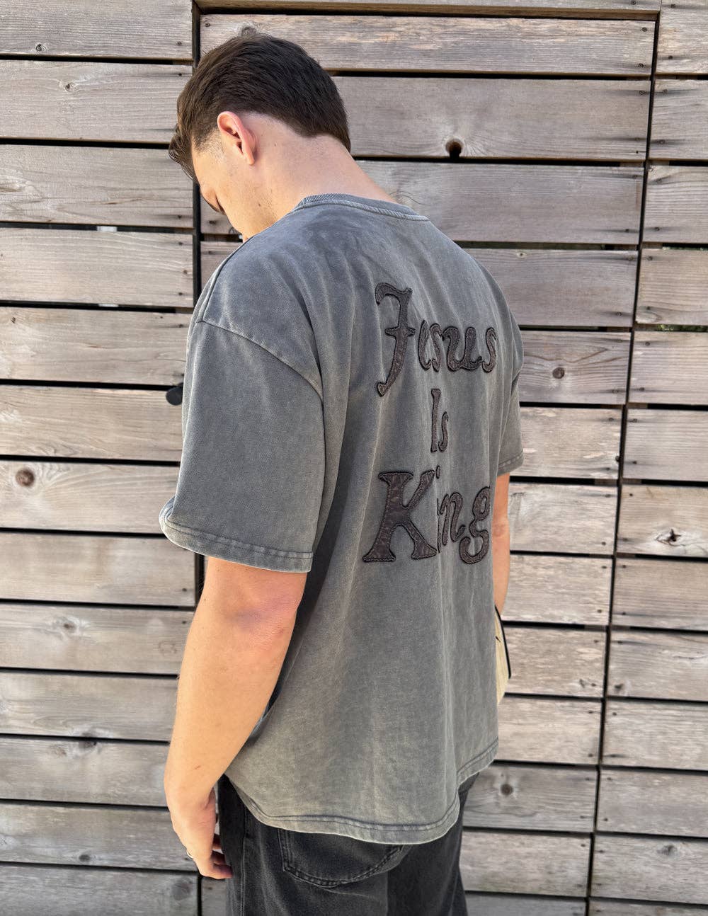 Not Sorry Jesus Is King Heavyweight Tee: S