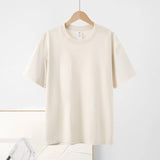 Basic cotton tee crewneck short sleeve top -20 colors