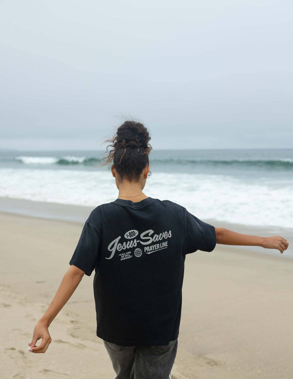 Prayer Line Unisex Tee: XS