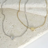 CLASSIC MINI HEART NECKLACE  | 47N15737-HEART: GOLD