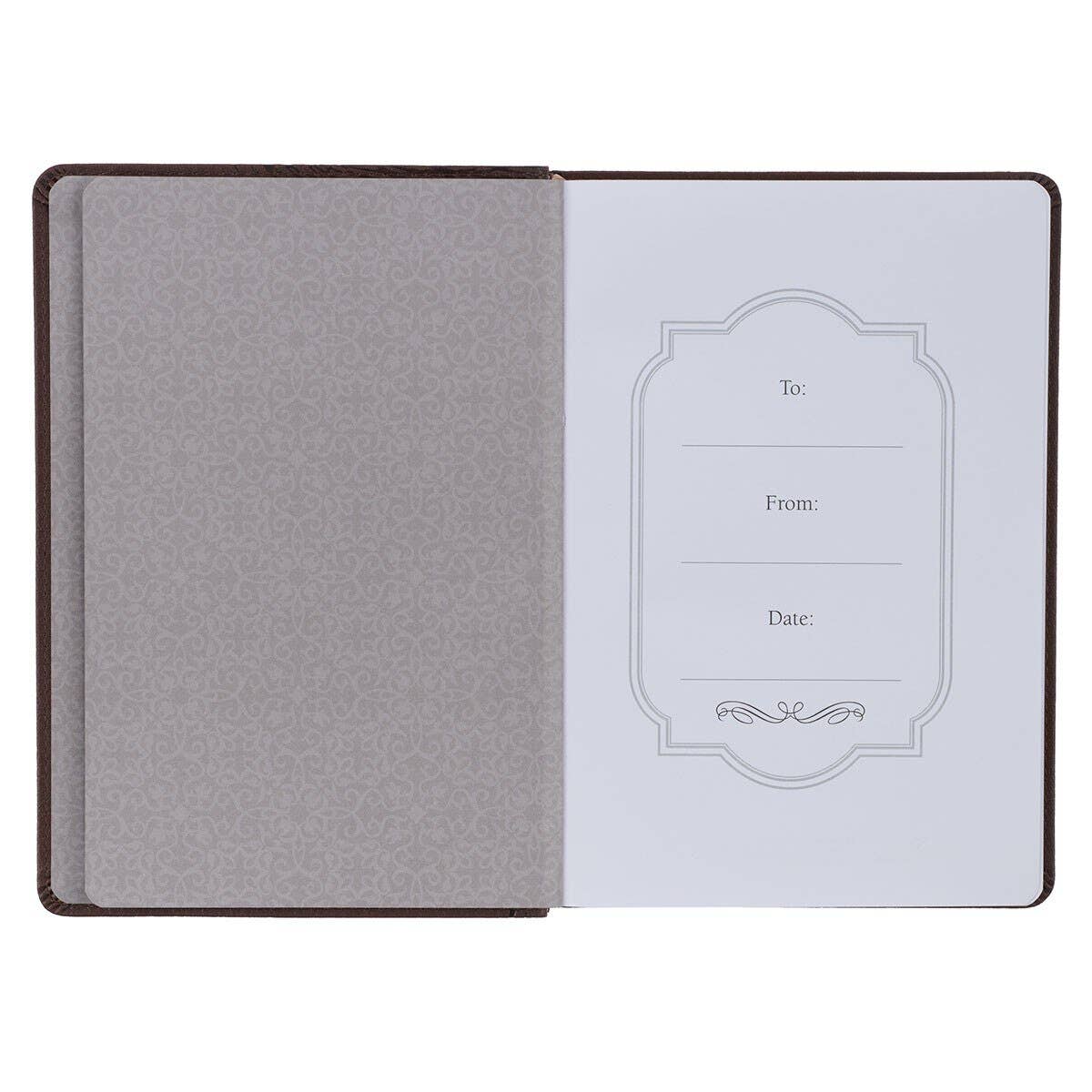 Journal Classic Brown My Strength & My Defense Exodus 15:2