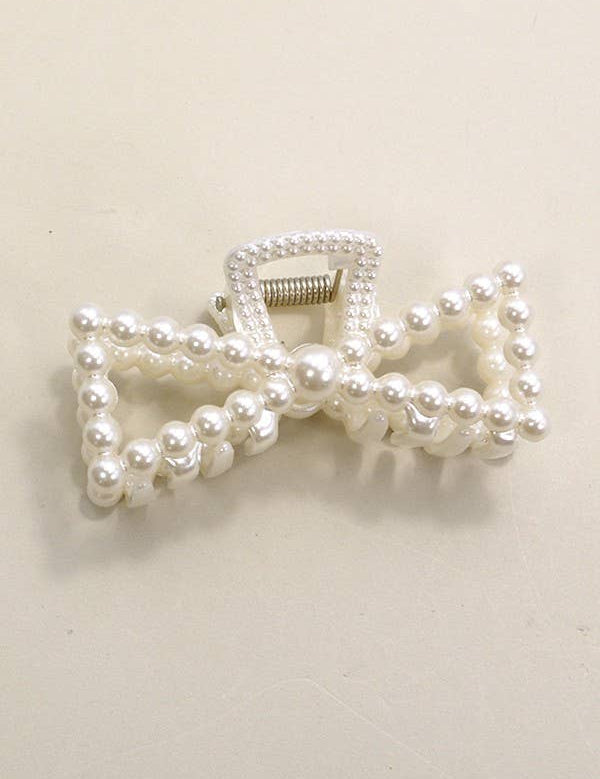 PEARL HAIR CLAW CLIPS | 40H736