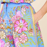 Border Print Shorts : Sweet Pea / L