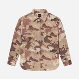 What a Friend in Jesus Camo Shacket: S