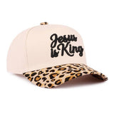 ,,, 1208 Jesus Is King Two Tone Cotton Hat SI-29165: COUGAR-192518 / OS