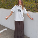 Pray First Heavyweight Tee: XS