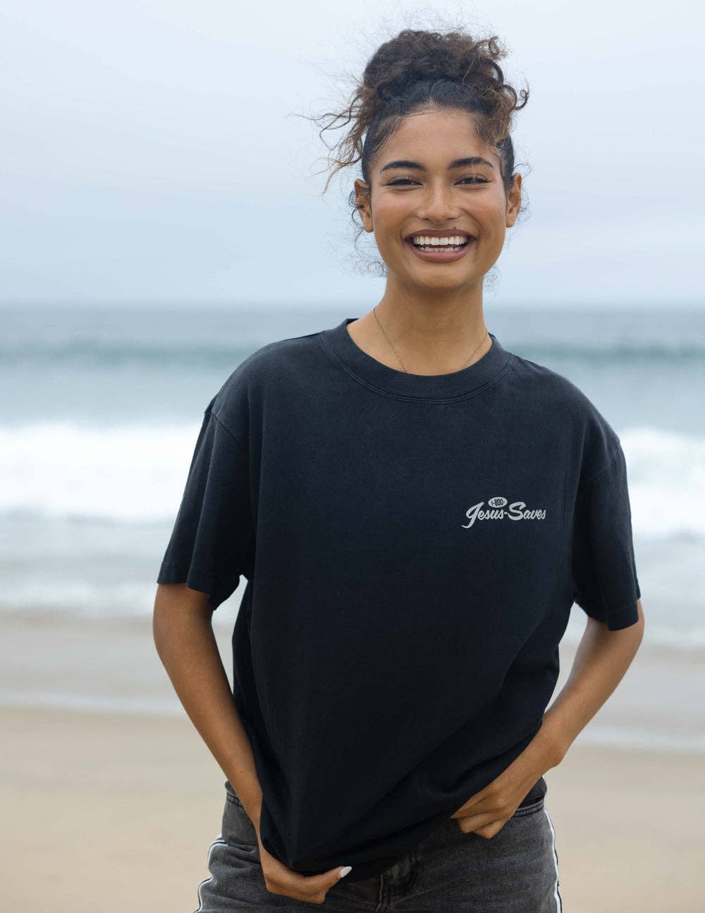 Prayer Line Unisex Tee: XS