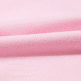 Embroidered Bow Lantern Sleeve Oversized Pullover Sweatshirt: Light Pink / 65%Polyester+35%Cotton / S