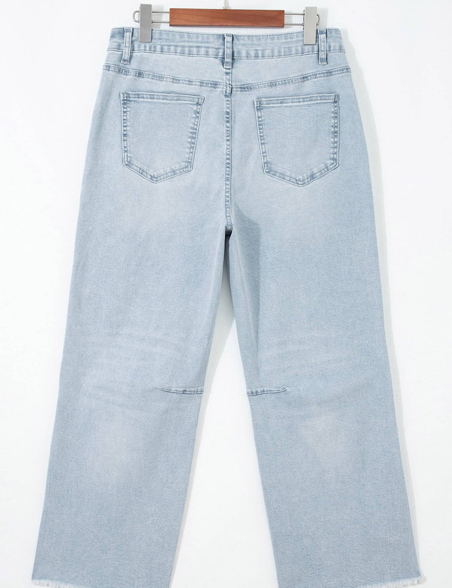 Patriotic Sequin Stars Patch Pocket Shift Jeans