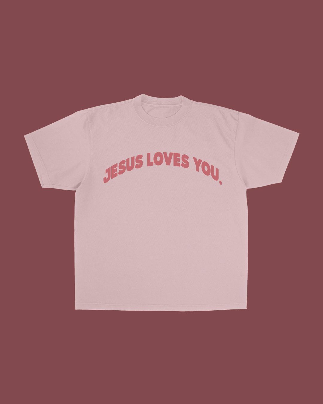 NEW || "A New Heaven & New Earth" Tee || Light Pink: M