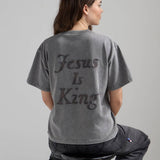Not Sorry Jesus Is King Heavyweight Tee: S