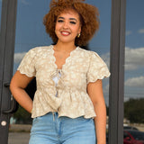 Floral Babydoll Top
