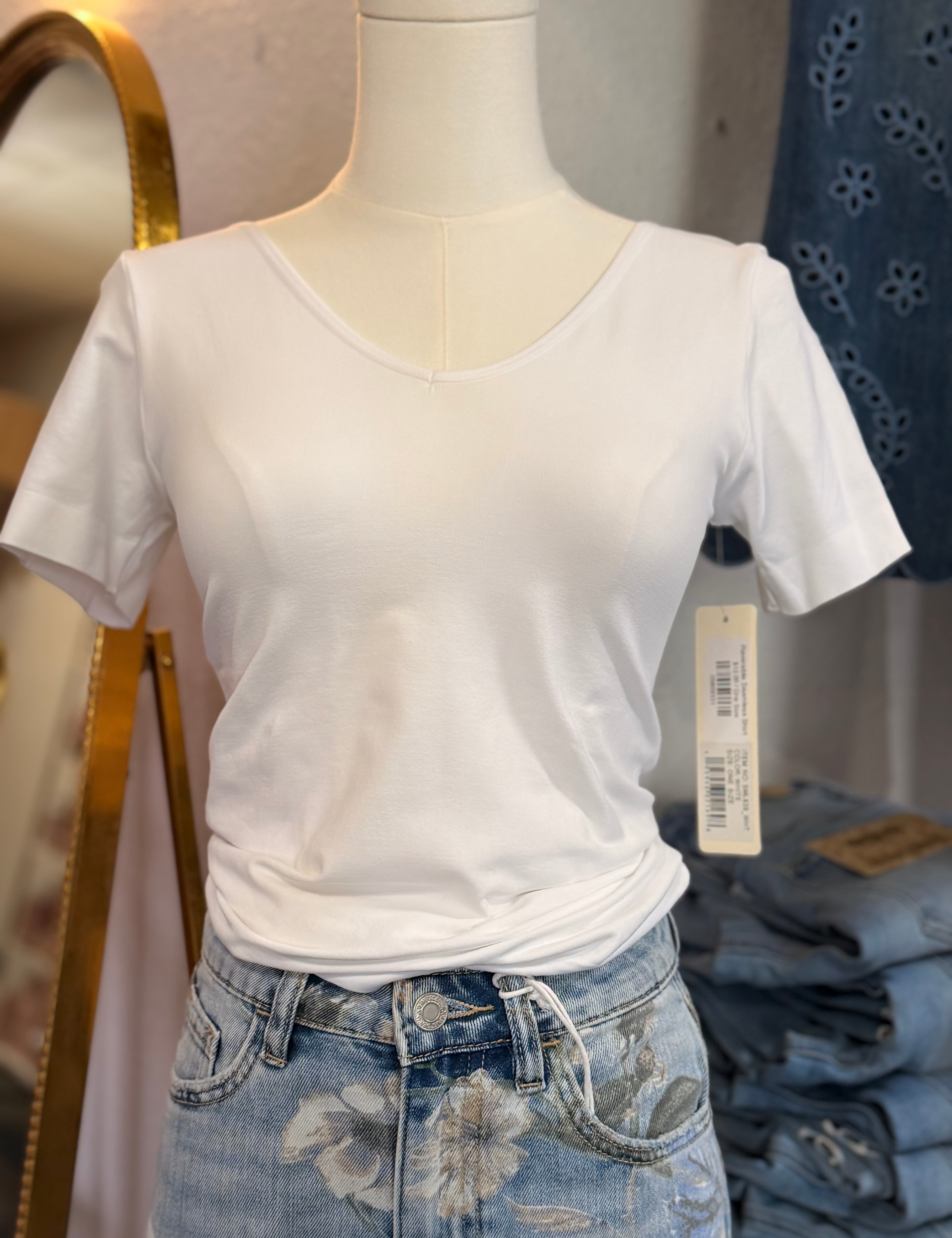 Reversible  V or Round Seamless TEE