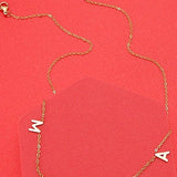 STAINLESS STEEL WATERPROOF TARNISH FREE NECKLACE | 40NK321: Silver