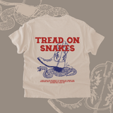 "Tread On Snakes" Comfort Colors Tee || Ivory: S