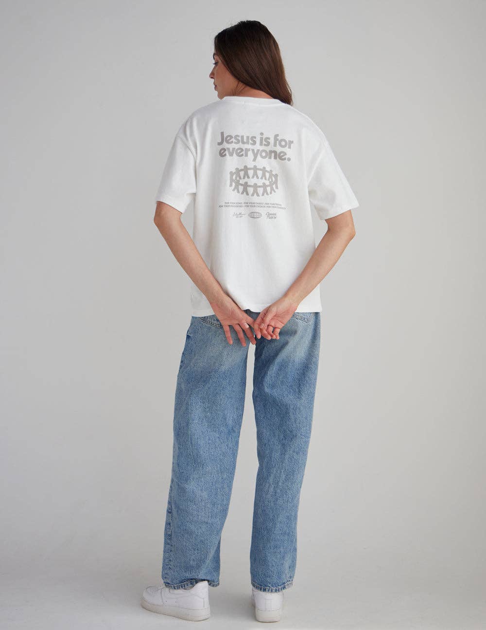 Jesus Is for Everyone Heavyweight Tee: XS