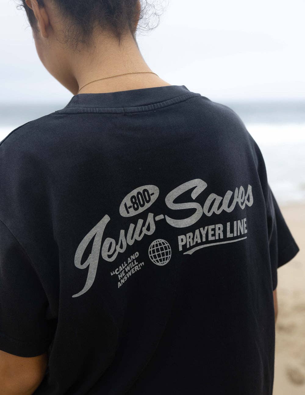 Prayer Line Unisex Tee: XS