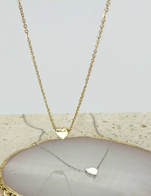 CLASSIC MINI HEART NECKLACE  | 47N15737-HEART: GOLD