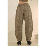 Printed French Terry Pants: Camo B / M