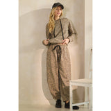 Printed French Terry Pants: Camo B / M