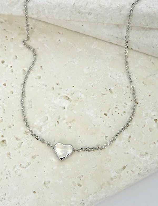 CLASSIC MINI HEART NECKLACE  | 47N15737-HEART: GOLD