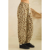 Printed French Terry Pants: Camo B / M