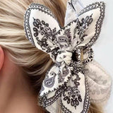 PAISLEY BOHO VINTAGE HAIR CLAW CLIPS | 40H913