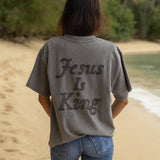 Not Sorry Jesus Is King Heavyweight Tee: XS