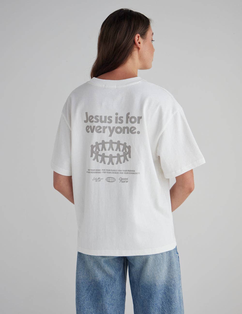 Jesus Is for Everyone Heavyweight Tee: XS