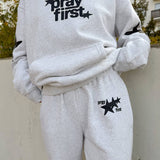 Pray First Unisex Sweatpant: S