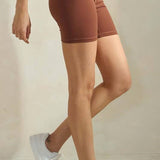 Buttery-Soft Activewear Biker Shorts 6 In Inseam