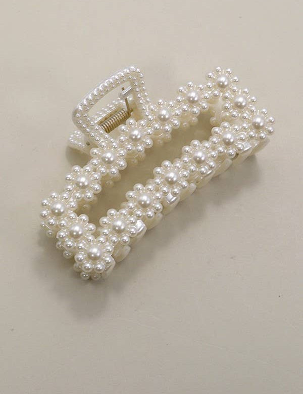 PEARL HAIR CLAW CLIPS | 40H736